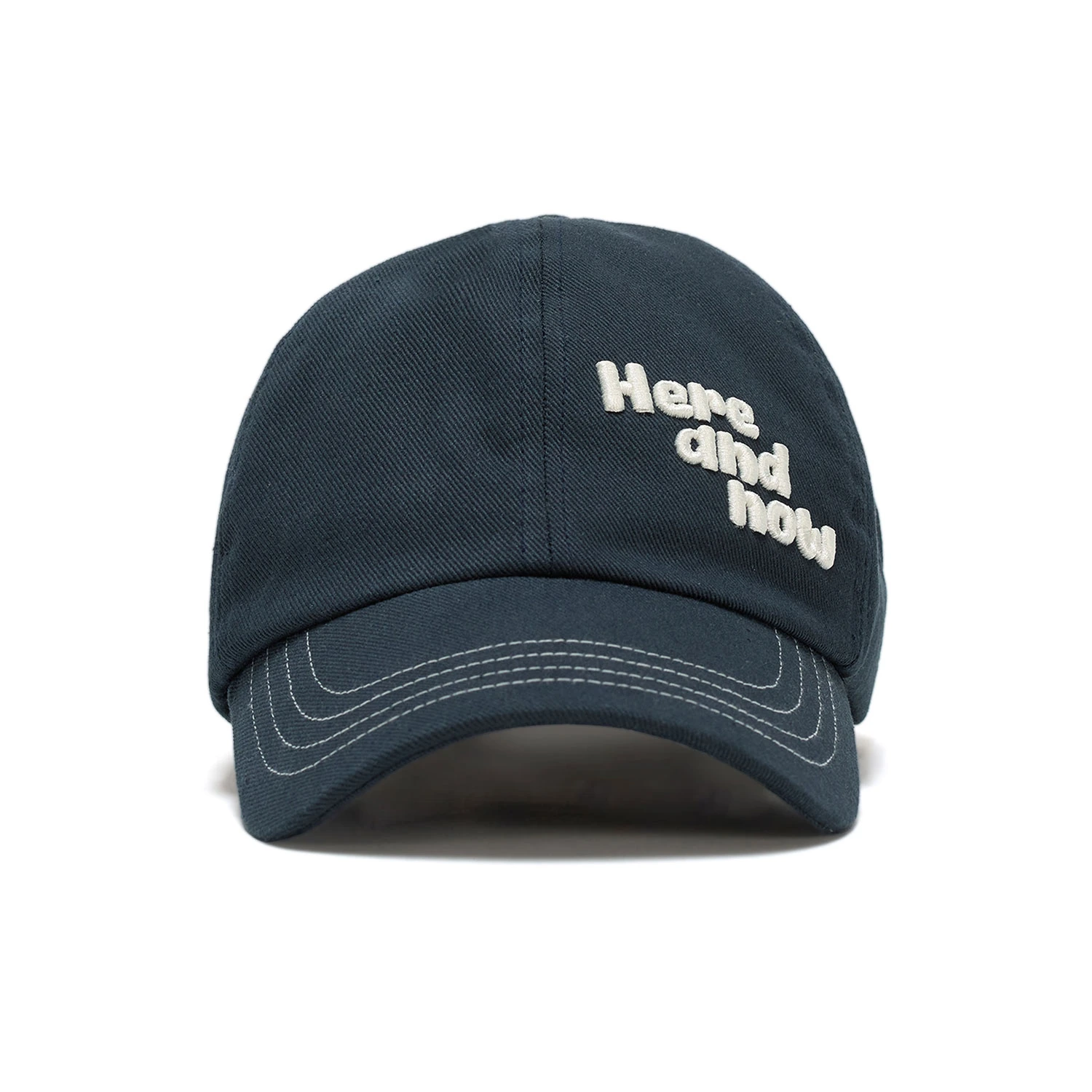 Here and Now Stitch Ball Cap detail